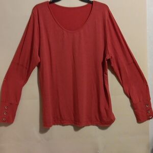 Orange long sleeves